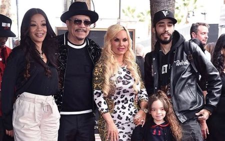 Ice-T has two kids from his previous relationships.